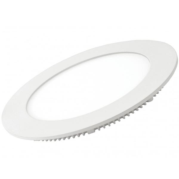 Світильник точковий Eurolamp Downlight 4000 К білий LED-DLR-6/4 