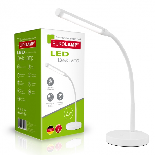Настільна лампа Eurolamp SMART N1 dimmable 4 Вт білий LED-TLD1-4W(white) 