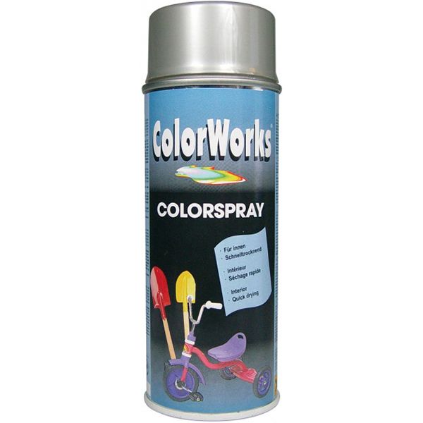 Аерозоль ColorWorks Colorspray срiбло 400 мл