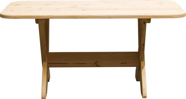 Стол деревянный DREVOLINE Весна 80x150 см сосна 