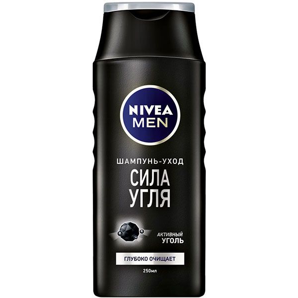 Шампунь Nivea Сила угля для глубокой очистки волос 250 мл