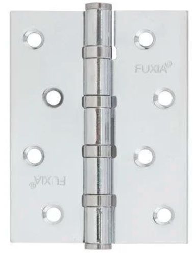 Петля дверна Fuxia 100x2,5 мм полірований хром універсальна