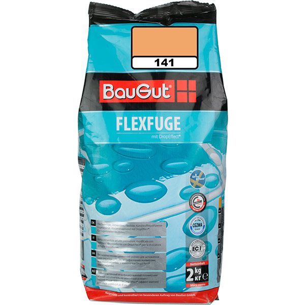 Фуга BauGut flexfuge 141 2 кг карамель