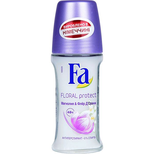 Дезодорант кульковий Fa Floral Protect 50 мл
