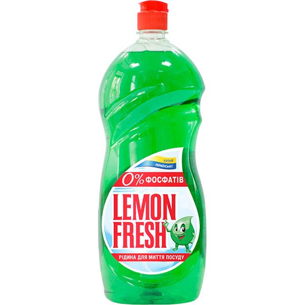Средство для ручного мытья посуды Lemon Fresh Lemon Fresh зеленый 1,5л