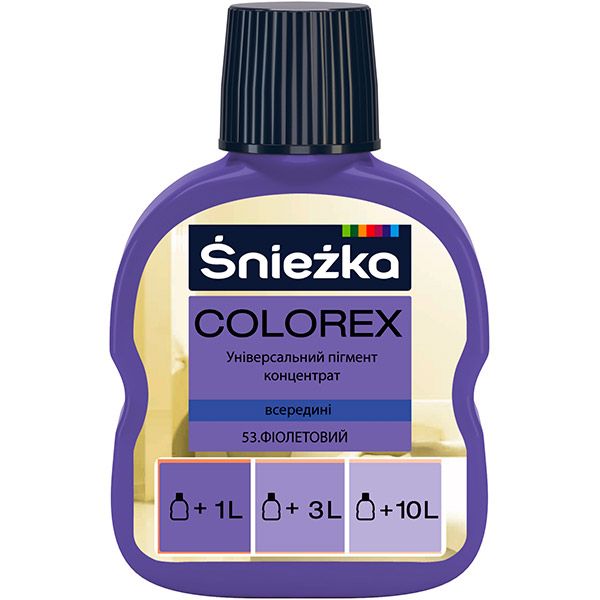 Пигмент Sniezka Colorex фиолетовый 100 мл