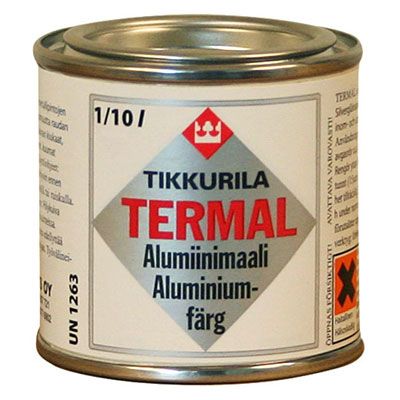 Эмаль Tikkurila Термал алюминий 0.33 л