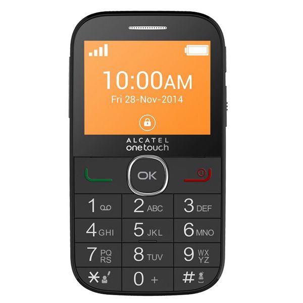 Телефон мобільний Alcatel One Touch 2004C balck