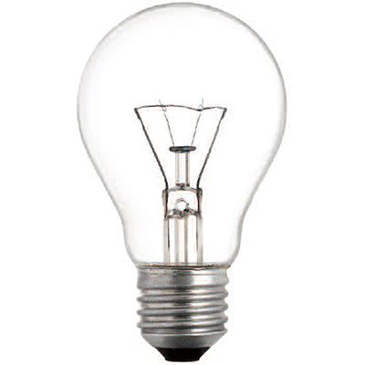 Лампа накаливания Belsvet Гофра 100 Вт E27 36 В прозрачная МО 36-100-1