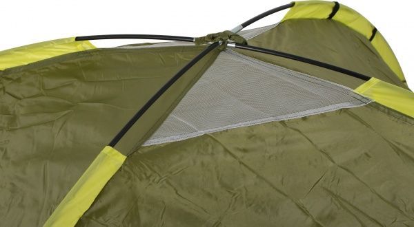 Палатка FDT-1101 туристическая 2-х местная 205х150х105 см зеленый