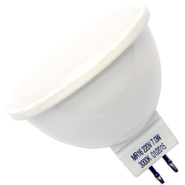 Лампа LED Светкомплект MR16 E 7 Вт GU5.3 теплый свет