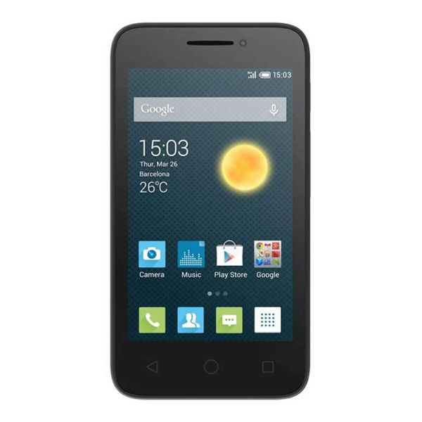 Смартфон Alcatel One Touch 4013D white (black front)