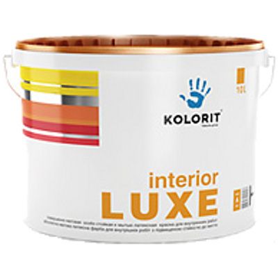 Краска Kolorit Interior Luxe С 5 л