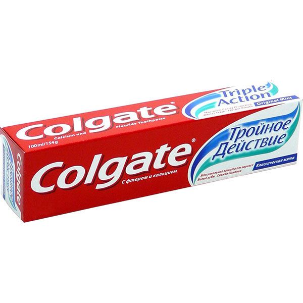 Зубна паста Colgate Потрійна дія Натуральна м'ята комплексна 50 мл