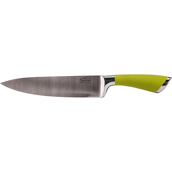 Нож кулинарный Sacher салатовый 20 см