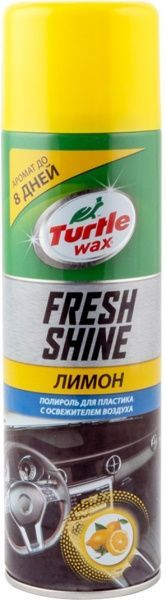 Полироль для пластика TURTLE WAX Fresh shine лимон 500 мл