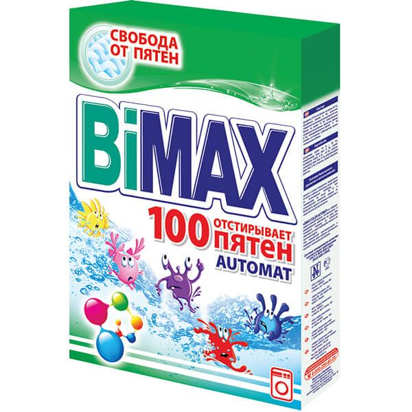 Пральний порошок BiMax відпирає 100 плям автомат 400 г