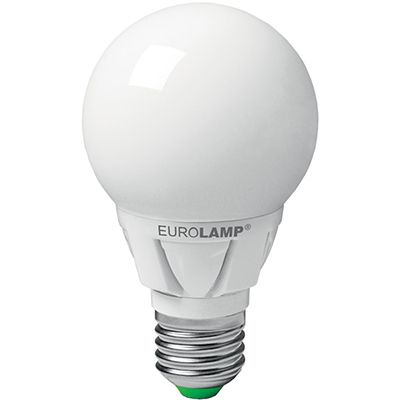 Лампа LED Eurolamp G60 6.5 Вт E27 Turbo холодный свет