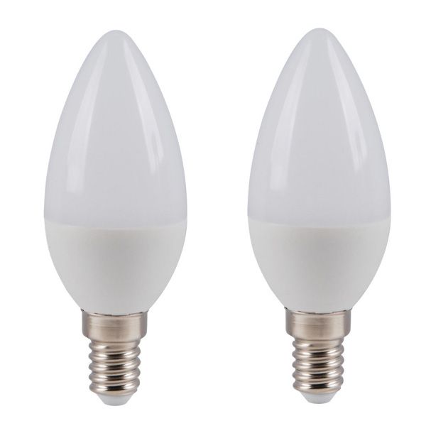 Лампа LED Osram Star 6 Вт E14 теплый свет 2 шт