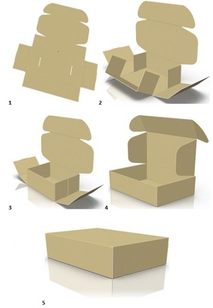Гофроящик Картонная коробка (Е) 147,5*105*100 105x147,5x100 мм