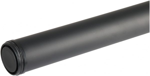 Меблева ніжка DC d60x710 мм черная с креплением 