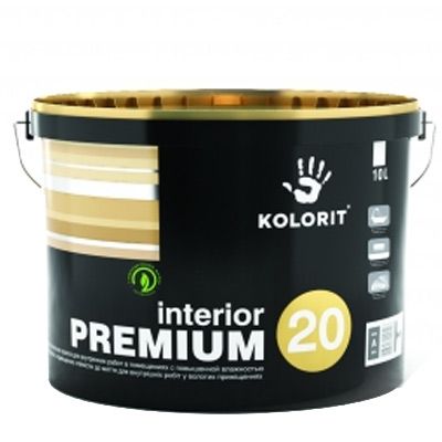 Фарба Kolorit Interior Premium 20 С 5 л