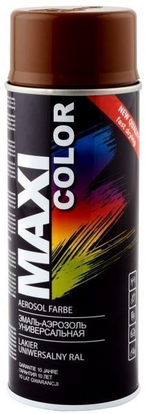 Емаль Maxi Color аерозольна RAL 8011 RAL 8011 коричневий глянець 400 мл