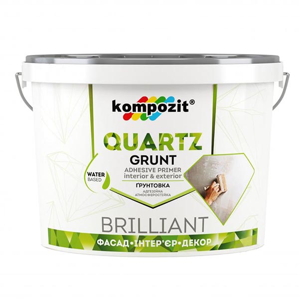Ґрунтовка адгезійна Kompozit Quartz-Grunt 7 кг