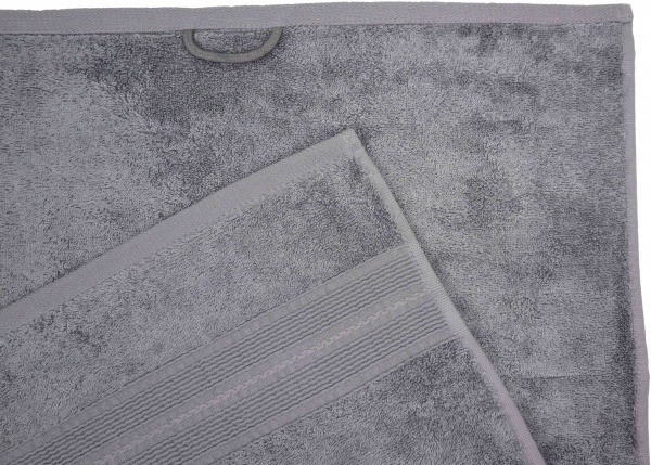 Полотенце махровое Savasan 50x90 см серый La Nuit 