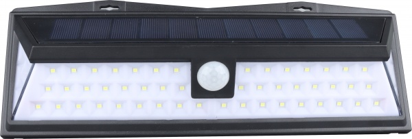 Світильник на сонячній батареї Expert IP44 чорний із білим ELLP-3030K 