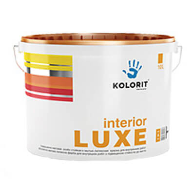 Краска Kolorit Interior Luxe A 5 л