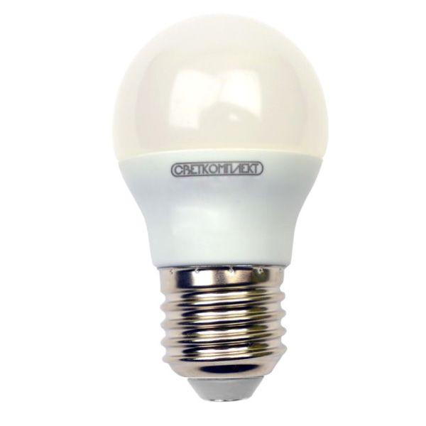Лампа LED Светкомплект G45 E27 7 Вт 4500K холодный свет