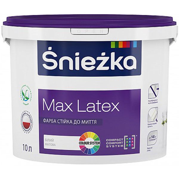 Фарба Sniezka Max Latex 1.4 кг