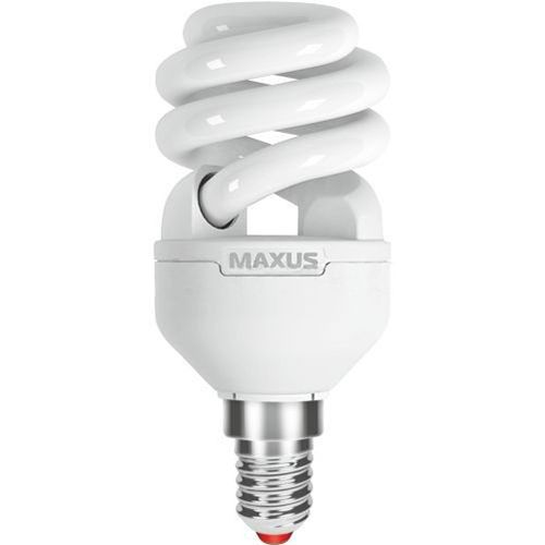 Лампа Maxus T2 Full Spiral 9 Вт 2700 К E14 1-ESL-337-1 тепле світло
