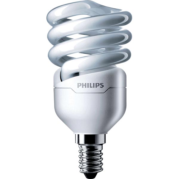 Лампа Philips Tornado Spiral 12 Вт Е14