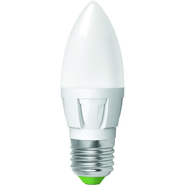 Лампа світлодіодна Eurolamp Candle 6 Вт C37 матова E27 220 В 4000 К LED-CL-06274(T)new 