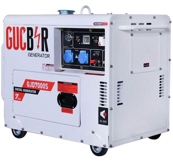 Электрогенераторная установка Gucbyr 5 кВт / 5,5 кВт 220 В GJD7000S дизель
