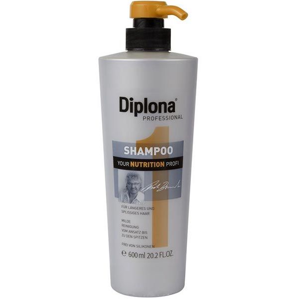 Шампунь Diplona Professional для довгого волосся з посіченими кінчиками 600 мл