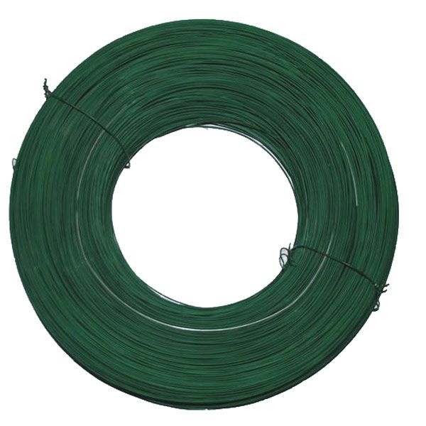 Проволока стальная 1,5/2,3 мм зеленый ПВХ