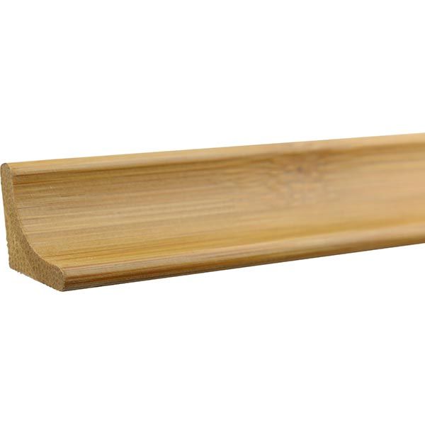 Молдинг для бамбукових шпалер кут внутрішній LZ-R204B  коричневий