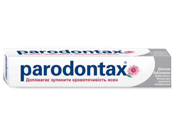 Зубна паста Parodontax Дбайливе відбілювання 75 мл