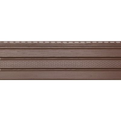Панель софит потолочная Alta-Siding 270x3000 мм коричневая перфорированная