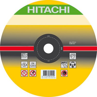 Круг відрізний Hitachi D180x1.5x22.2 мм метал