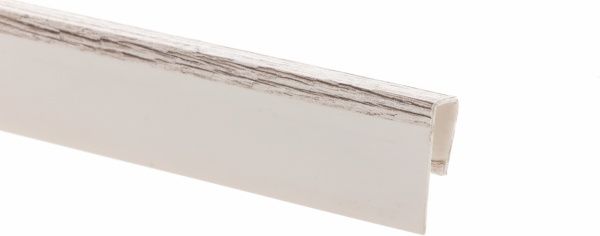 Профиль монтажный ПВХ стартовый DECOMAX 20-73017 сосна монблан біла 3 м