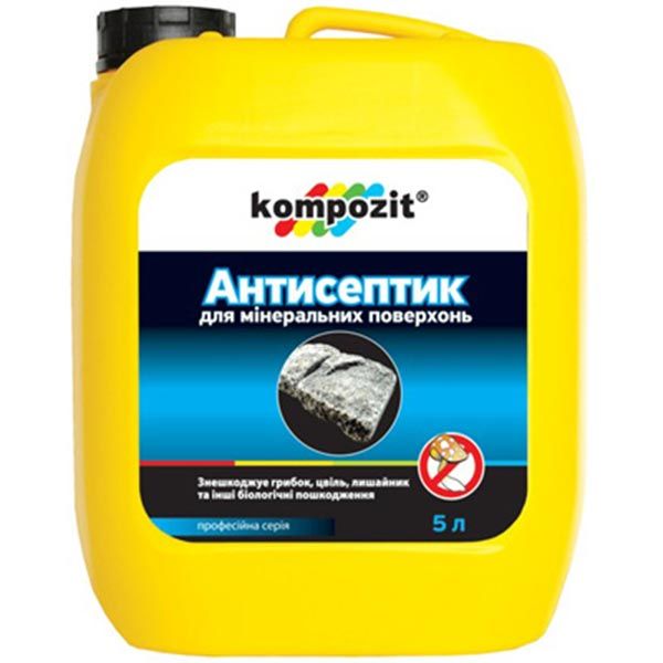 Антисептик Kompozit для мінеральних поверхонь 10 л