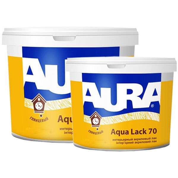 Лак Aura Aqua Lack 70 2.5 л + 1 л