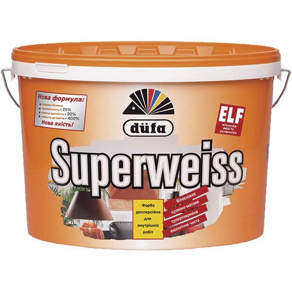 Фарба Dufa Superweiss D4 білий 5л