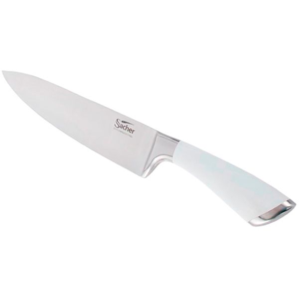 Нож кулинарный Sacher белый 20 см
