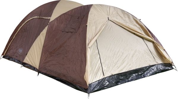 Палатка туристический Grilland 6-ти месный 180+300х280х190/170 см (полиэстер) FDT-1180