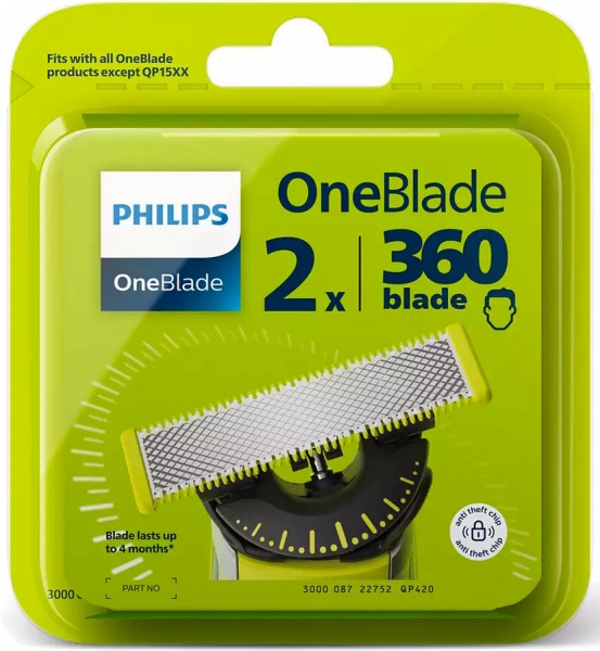 Леза змінні Philips OneBlade 360 QP440/50